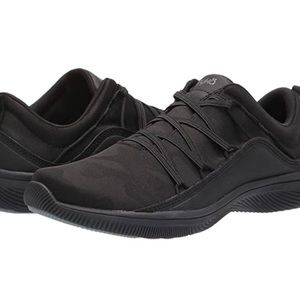 RYKA FATE Womens Bungie Cord Slip On Trainers Size 6 W Black New